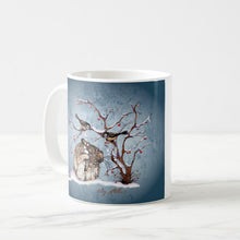 Load image into Gallery viewer, Bunny &amp; Snow Birds - Coffee Mug