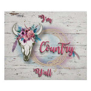 I'm Country Y'all - Poster