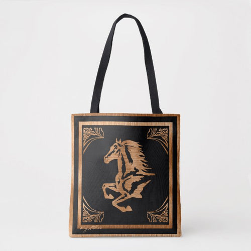 Horse Silhouette - Tote Bag