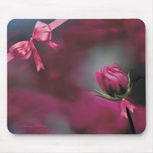 Load image into Gallery viewer, Pink Rosebud - Mouse Pad