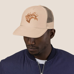 Bull Elk Silhouette - Cap