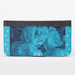 Blue Rose - iPhone Wallet Case