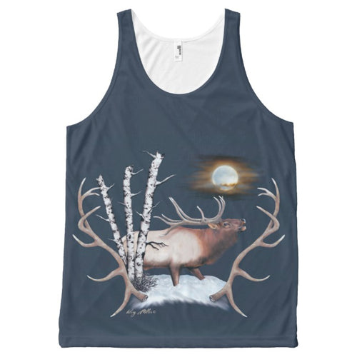 Bull Elk - All-Over-Print Tank Top