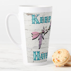 Keep Calm Have Faith - Latte Mug