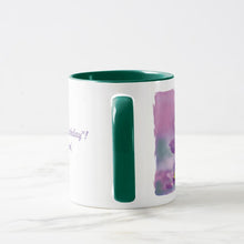 Load image into Gallery viewer, Butterfly &amp; Purple Flowers - Coffee Mug