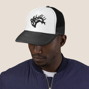 Bull Elk Silhouette - Cap