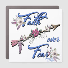 Load image into Gallery viewer, Faith Over Fear - Car Magnet