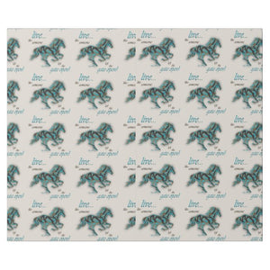 Horse Silhouette - Wrapping Paper