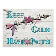 Load image into Gallery viewer, Keep Calm Have Faith - Postcard