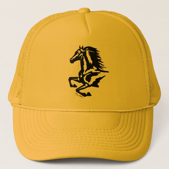 Horse Silhouette - Cap