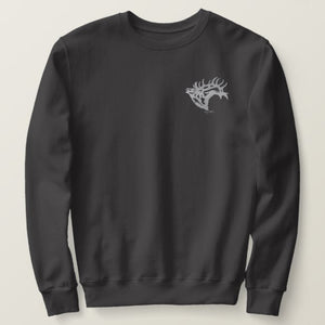 Bull Elk Silhouette - Sweatshirt