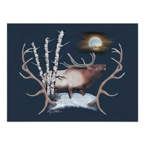 Bull Elk - Poster