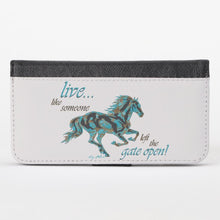 Load image into Gallery viewer, Horse Silhouette - iPhone Wallet Case