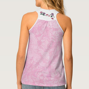 Hummingbird & Flowers - Women's Tank Top