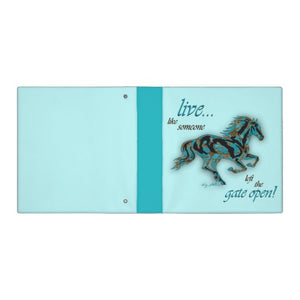 Horse Silhouette- Notebook