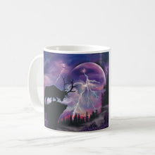 Load image into Gallery viewer, Bull Elk In Lightning Storm - Coffee Mug