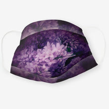 Load image into Gallery viewer, Purple Lilac Flowers - Cloth Face Mask