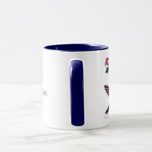 Hummingbird & Flowers - Coffee Mug