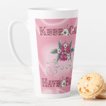 Load image into Gallery viewer, Keep Calm Have Faith - Latte Mug