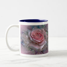 Load image into Gallery viewer, Pink Rose - Two-Tone Coffee Mug