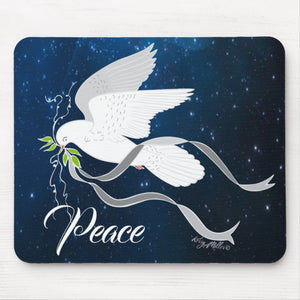 White Dove - Mouse Pad