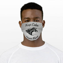 Load image into Gallery viewer, Bull Elk Silhouette - Cloth Face Mask