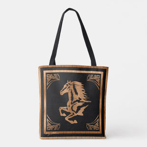 Horse Silhouette - Tote Bag