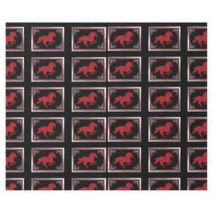 Horse Silhouette - Wrapping Paper