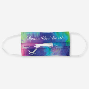 Peace On Earth & White Dove - Cloth Face Mask