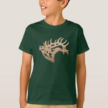 Load image into Gallery viewer, Bull Elk Silhouette - Kid&#39;s T-Shirt