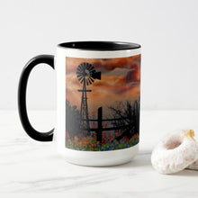 Load image into Gallery viewer, Windmill &amp; Moon - Coffee Mug