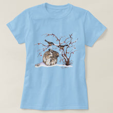 Load image into Gallery viewer, Bunny &amp; Snow Birds - Women&#39;s T-Shirt