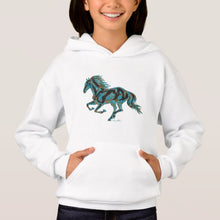 Load image into Gallery viewer, Horse Silhouette - Kid&#39;s Hoodie Sweatshirt