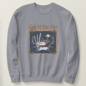 Bull Elk "King Of The Wild" - Sweatshirt