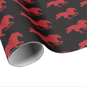 Horse Silhouette - Wrapping Paper