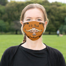 Load image into Gallery viewer, 6 Ft. Back Buckaroo, Longhorn Steer - Cloth Face Mask