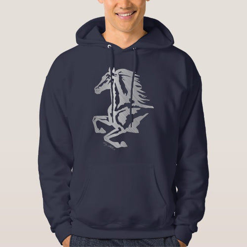 Horse Silhouette - Hoodie Sweatshirt