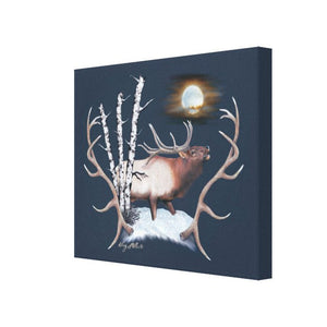 Bull Elk - Canvas Print