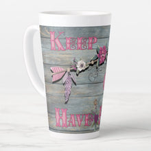 Load image into Gallery viewer, Keep Calm Have Faith - Latte Mug