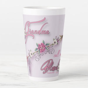 Grandma Call Me Blessed - Latte Mug