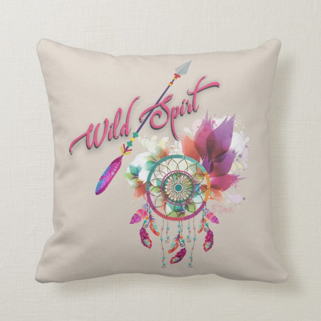 Wild Spirit - Throw Pillow