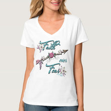 Load image into Gallery viewer, Faith Over Fear - Women&#39;s T-Shirt