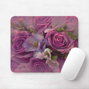 Pink Roses - Mouse Pad