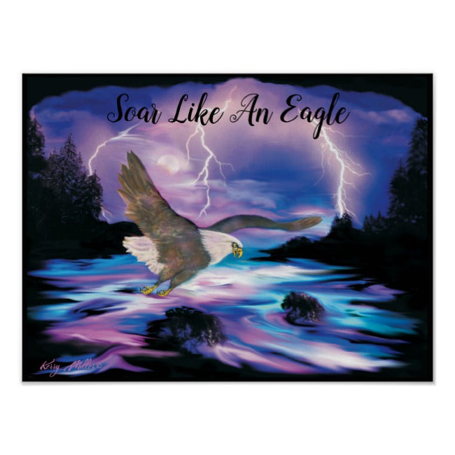 Soar Like An Eagle - Poster