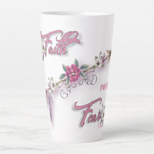 Faith Over Fear - Latte Mug