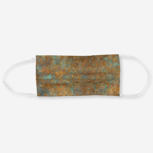 Turquoise And Copper - Cloth Face Mask