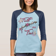 Load image into Gallery viewer, Faith Over Fear - Women&#39;s T-Shirt