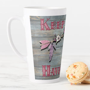 Keep Calm Have Faith - Latte Mug