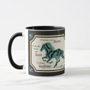 Horse Silhouette - Coffee Mug