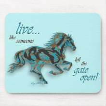 Load image into Gallery viewer, Horse Silhouette - Mouse Pad